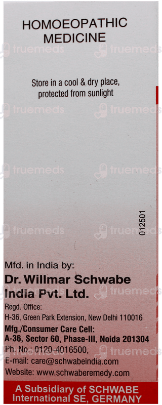 Dr Willmar Schwabe Phytolacca 30Ch Dilution 30Ml